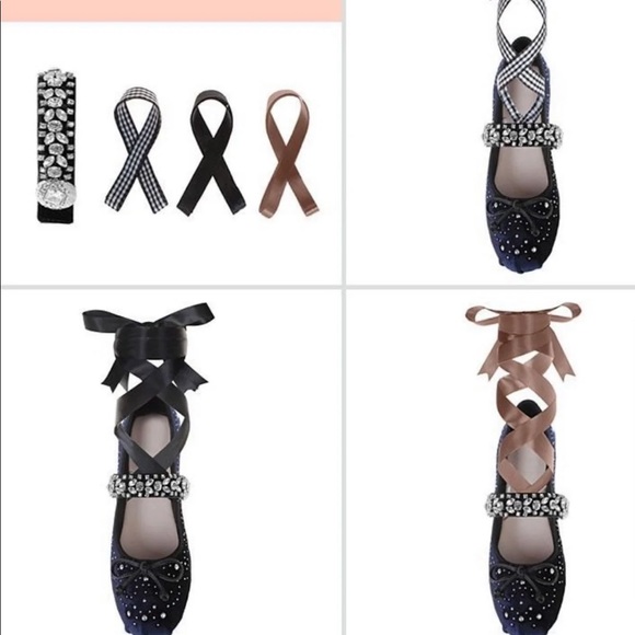 EUC!Jessica Buurman Exclusive Ballet Shoes Sz EU37 - Picture 6 of 12